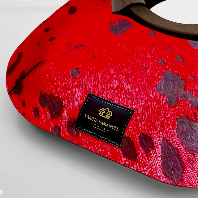 Spotty Hide Red