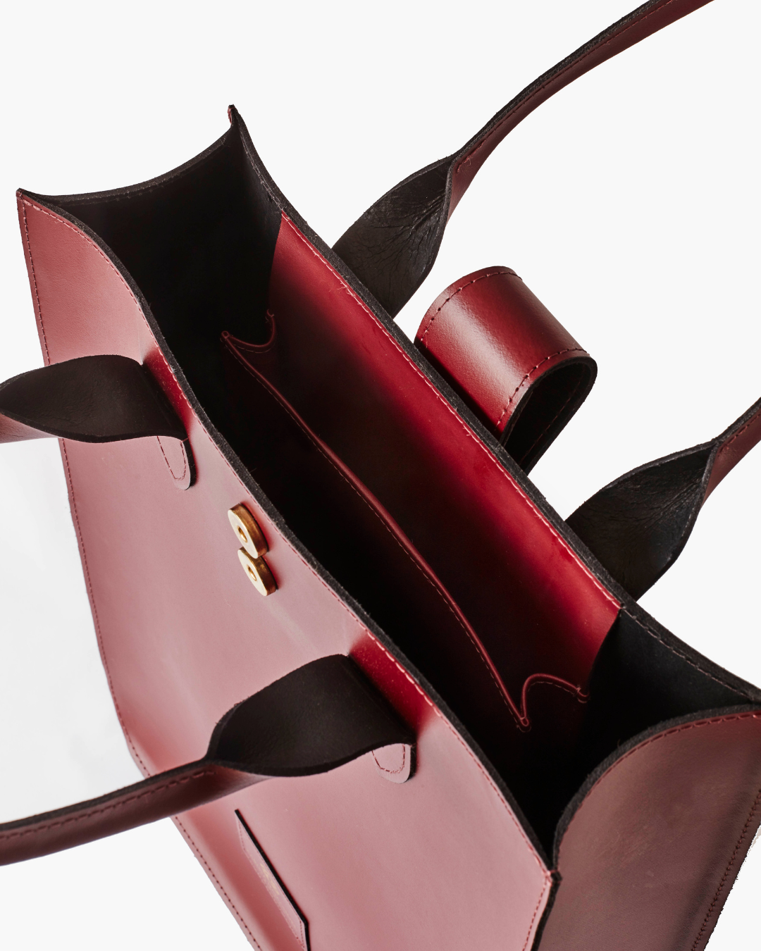 Burgundy Atelier Day Bag