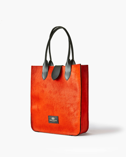 Burnt Orange Pony Atelier Day Bag